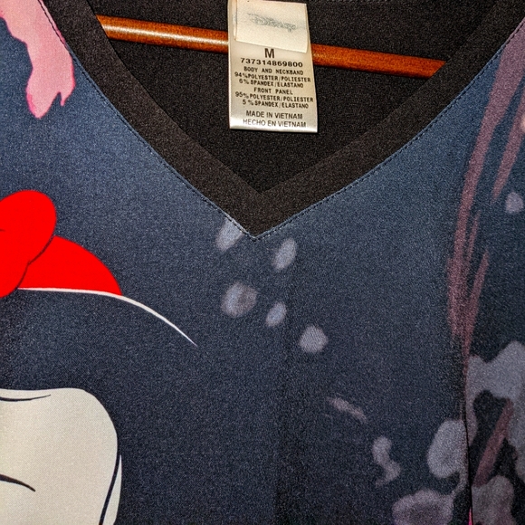 Disney Cherokee Snow White Scrub Top - Picture 4 of 13